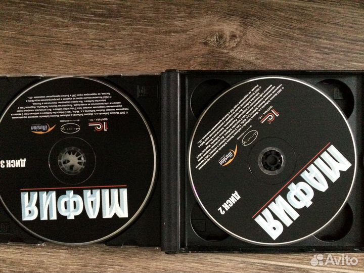 Диски с игрой,Мафия