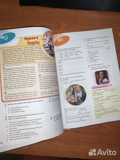 Рабочая тетрадь Spotlight 8 класс (не Б/У)