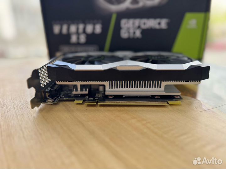 Видеокарта MSI GeForce GTX 1650 OC D6 ventus XS OC