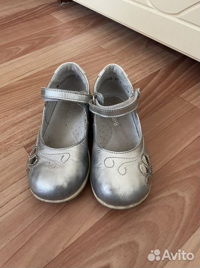 Туфли elegami для девочки нат.кожа
