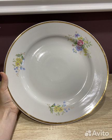 Огромная тарелка Дулево