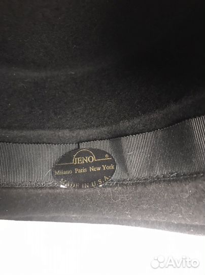 Шляпа женская винтаж jeno