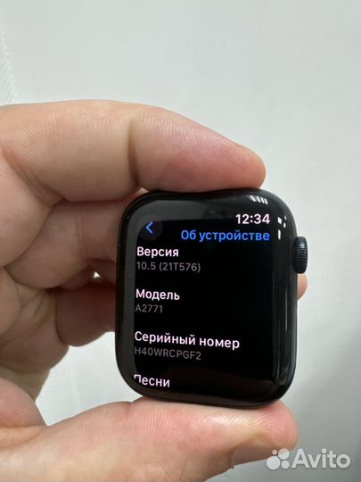 Apple watch 8, 45мм, 99 акб