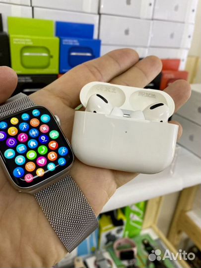 AirPods Pro top + watch7 (Новые, Гарантия)
