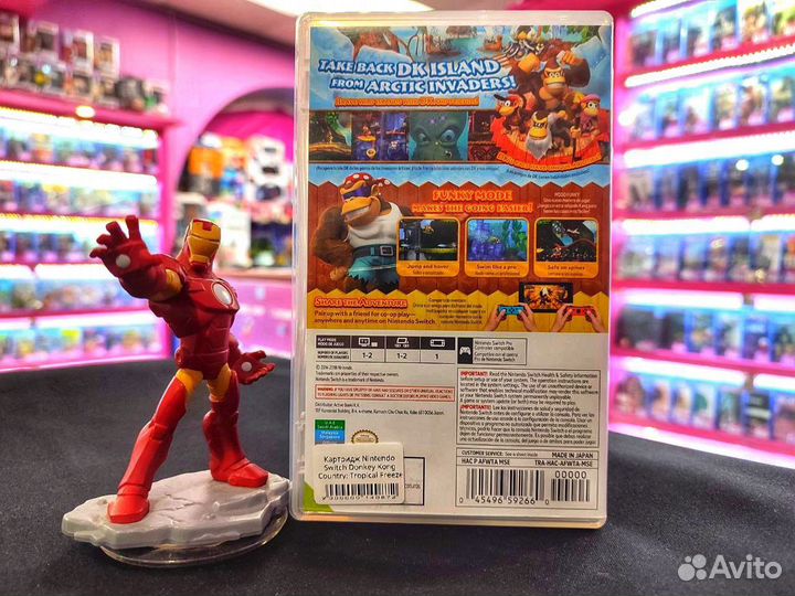 Nintendo Switch Donkey Kong Country Tropical (Б/У)