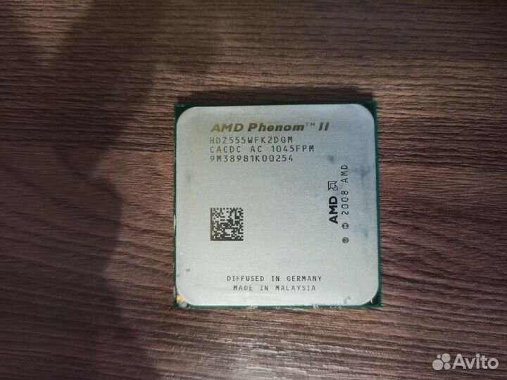 Процессор amd phenom ii 555 AM3 2 ядра