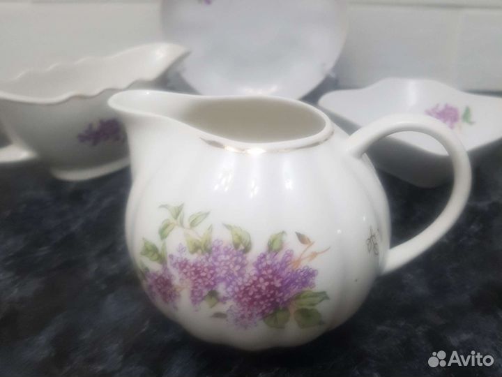 Соусник пиала Сирень Дулево СССР