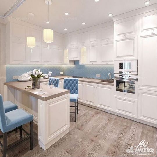 Кухни на за заказ Неоклассика