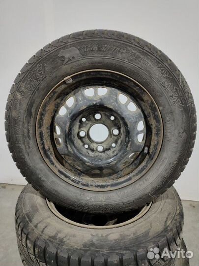 Колеса в сборе на штампованных дисках 175/70/13