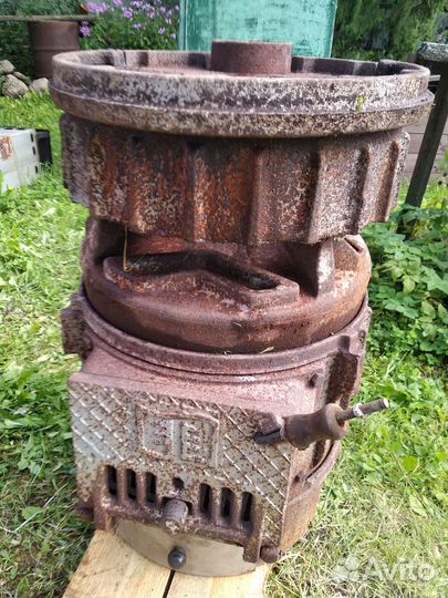 Печка для бани чугунная