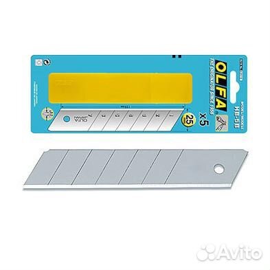 Сменные лезвия olfa (Олфа) OL-HB-5B 5 шт