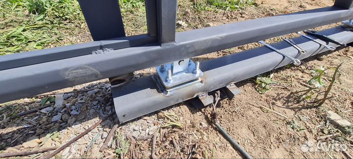 Откатные ворота под ключ с доставкой и установкой