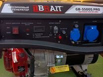 Бензогенератор Brait GB-5500S PRO 9.4кВт ток пуска