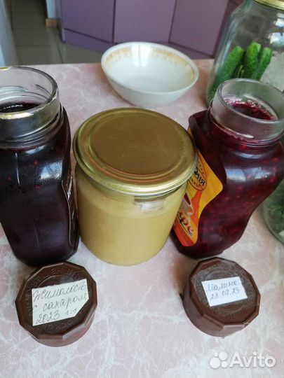 Варенье, пюре домашнее разное