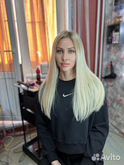 Наращивание волос, Снятие,Коррекция