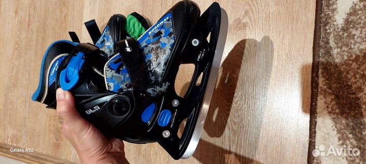 Коньки детские раздвижные р.30-33