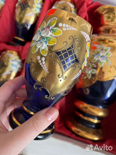 Графин и 6 бокалов