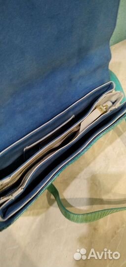 Сумка из натуральной кожи питона