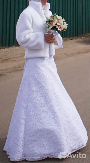 Накидка свадебная, 40-42р