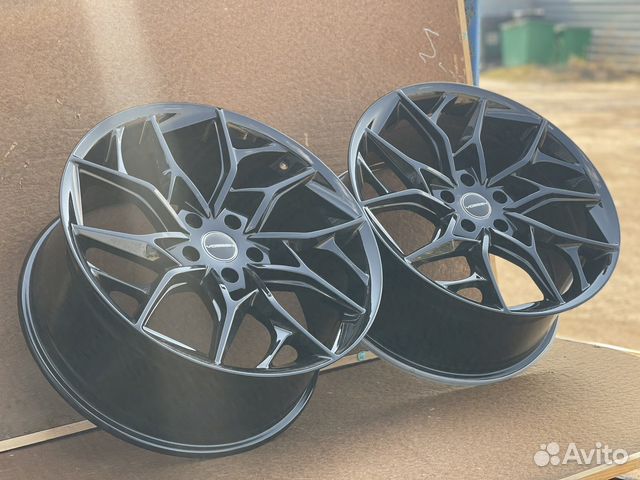 Диски Khann Лексус Тойота r19 5/114.3 черные