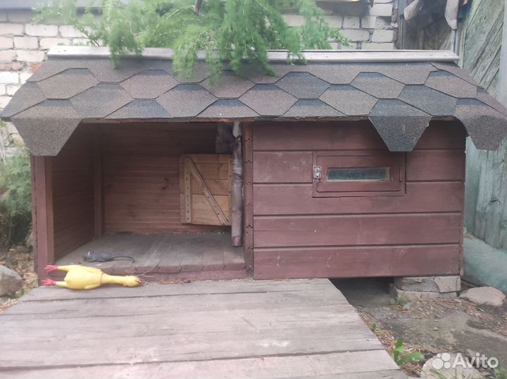 Будка для собак утепленная