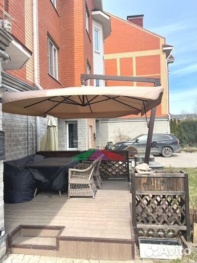 Уличные зонты для кафе, ресторанов, веранд, террас