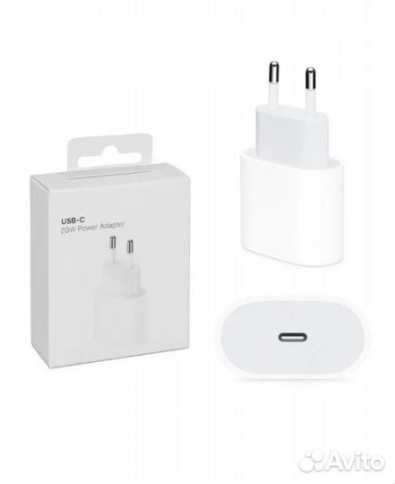 Адаптер для Apple Type-C 20w Orig Зарядка быстрая