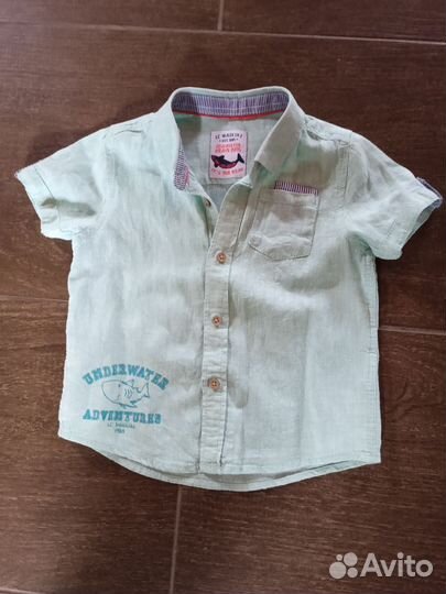 Рубашка детская для мальчиков