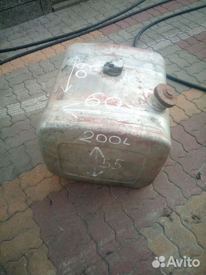 Бак топливный алюминиевый