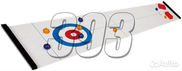 Настольная игра Нано-Кёрлинг в тубусе (мин (40028)