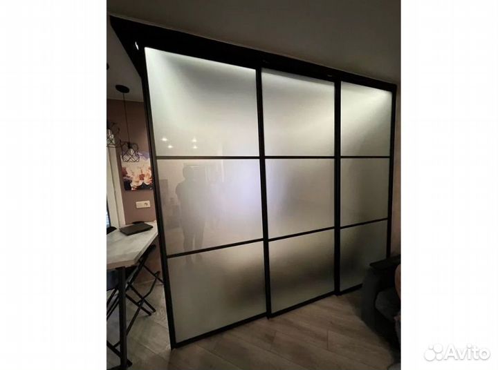 Раздвижная перегородка с фабрики