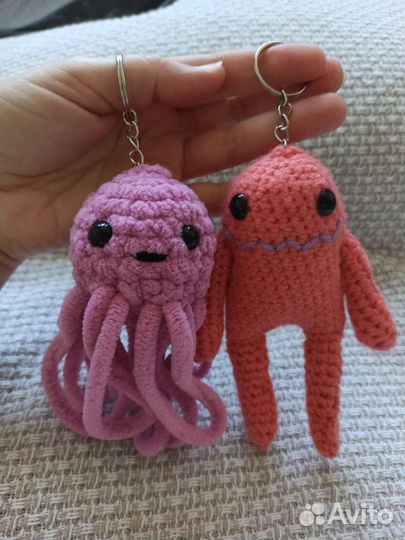 Брелок амигуруми игрушки вязаные