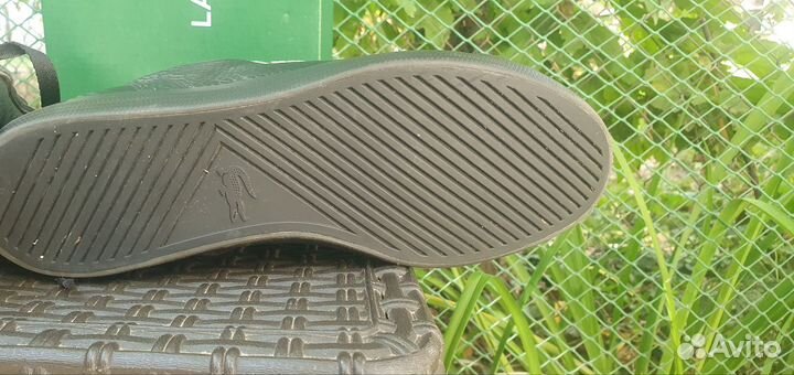 Кроссовки lacoste натуральная кожа