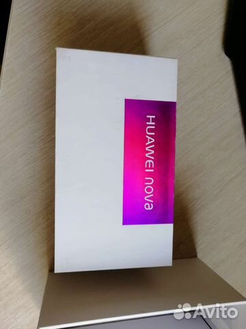 Коробка Huawei Nova оригинал с зарядкой