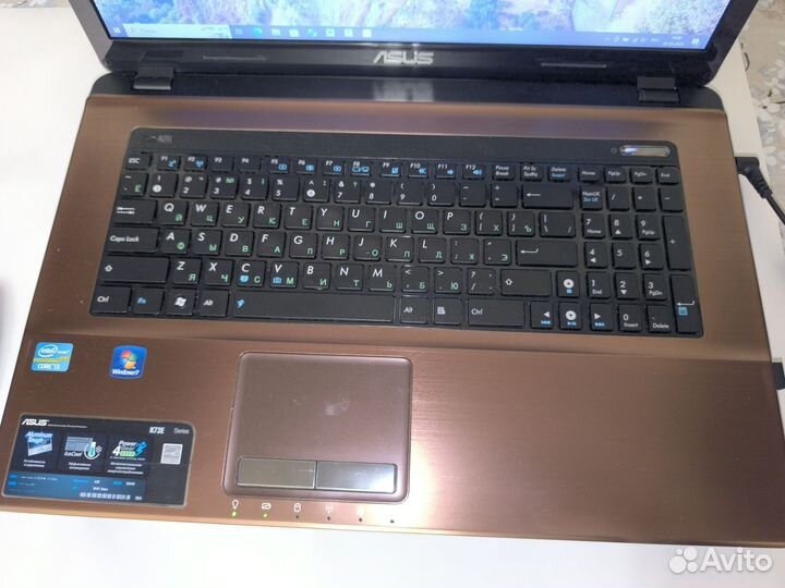 Ноутбук Asus K73E i3-2330M 16Gb Ssd 1tb