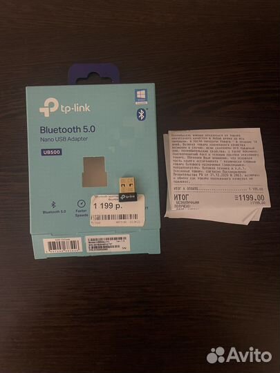 Bluetooth адаптер tp-link ub500 bluetooth 5.0