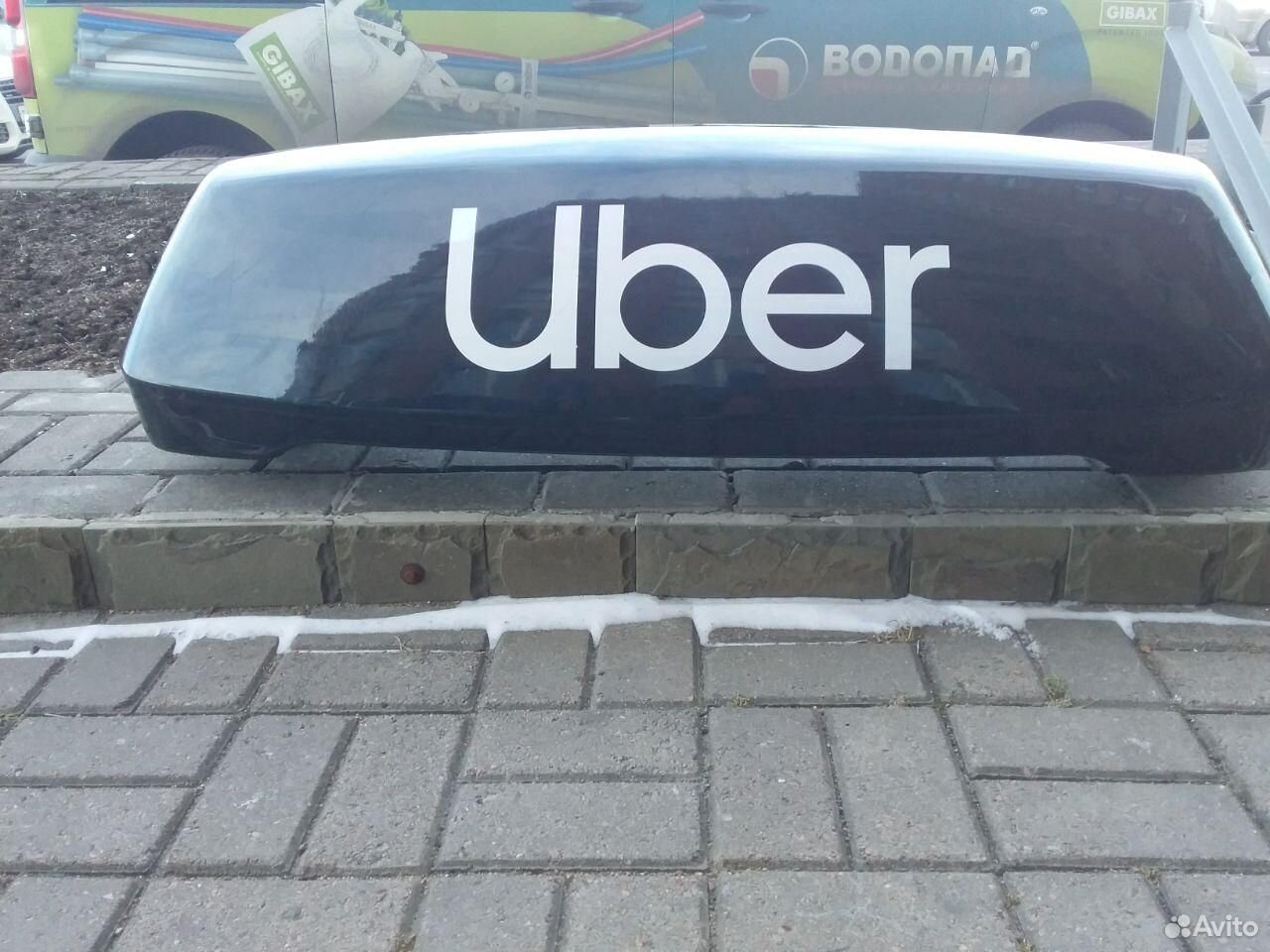 Лайтбокс для такси Убер