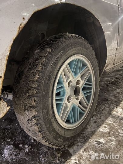 Зимние колеса r14 4:114,3 с проставками