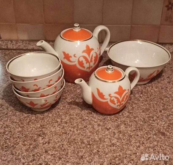 Сервиз чайный. Первомайский фарфоровый завод
