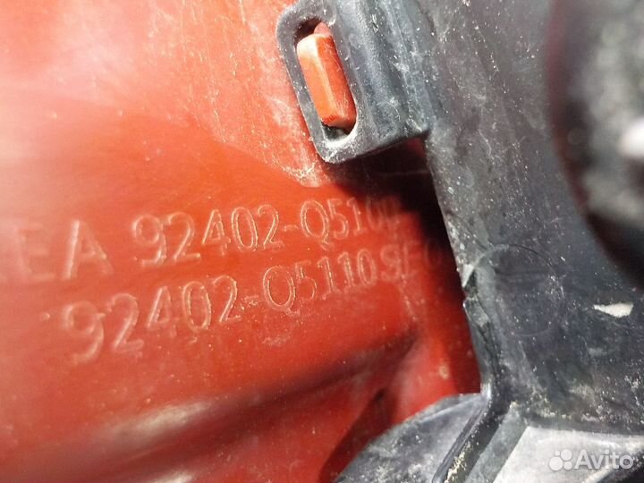 Фонарь задний правый наружный Kia Seltos 2019