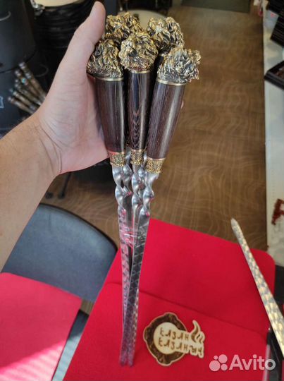 Шампура 3мм литьё Лев большие