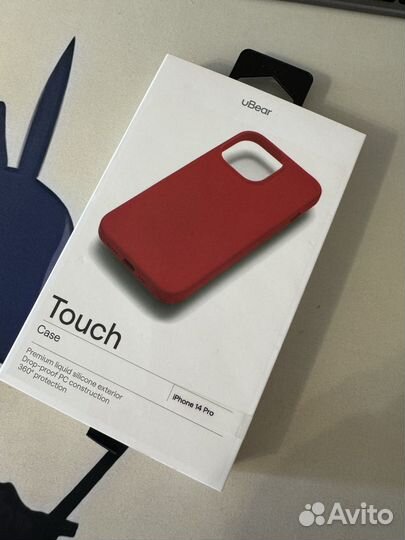 Чехол uBear Touch Case iPhone 14 Pro red
