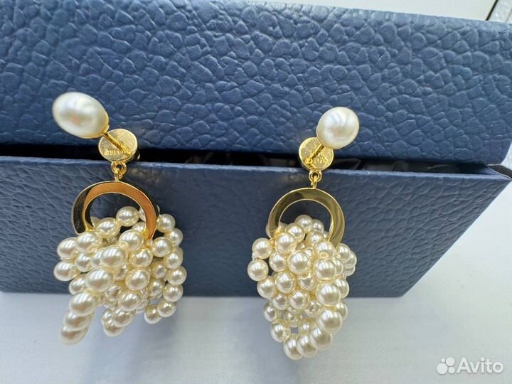 Серьги dior