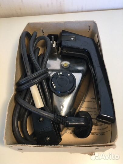 Утюг дорожный. Советский. Новый