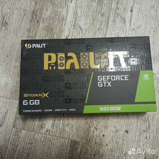 Видеокарта gtx 1660 super 6gb