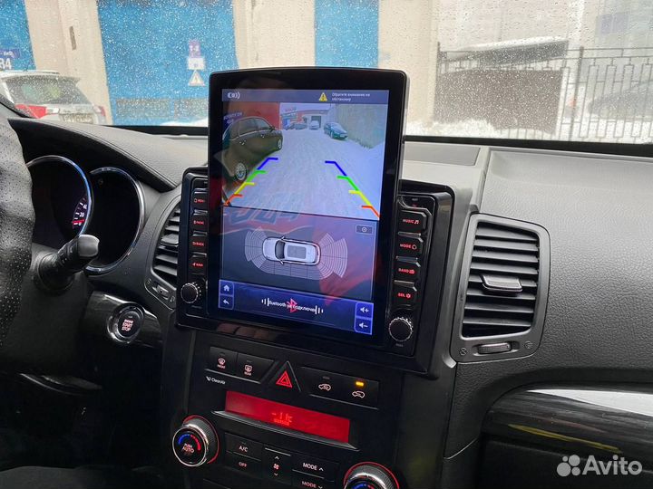 Android магнитола Sorento XM 2009-12, стиль Tesla