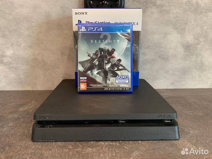 Sony PlayStation 4 Slim 1TB + 550 игр