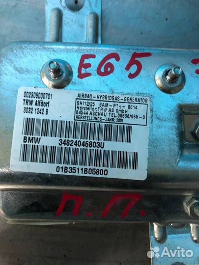 Airbag двери передний правый Bmw 745 E65 2003