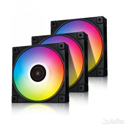 Корпусные вентиляторы Deepcool FC120 6 штук