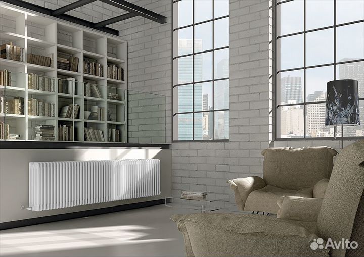 Стальной трубчатый радиатор отопления irsap tesi 6